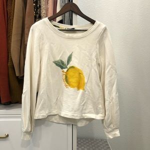 Lemon kate spade Saturday sweatshirt